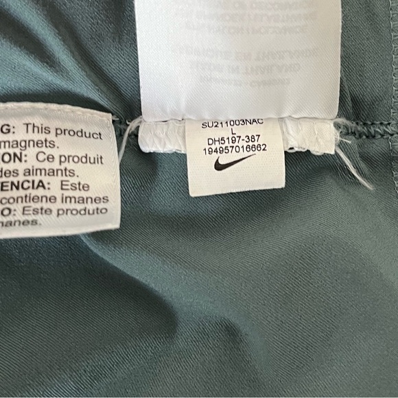 NIKE x Naomi Osaka sz L Utility Tennis Shorts Hasta Blue DH5197 Paper Bag  Waist - Picture 4 of 12